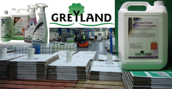 Now Using Greyland Cleaning Products